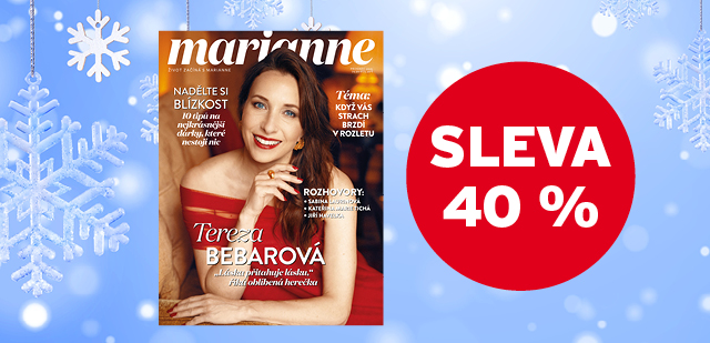 Předplatné časopisu Marianne + digitální verze ZDARMA za 299 Kč