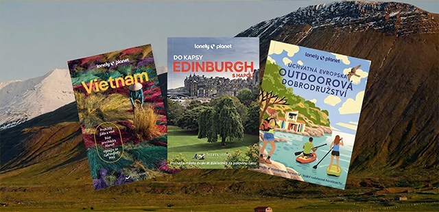 Extra sleva 10 % navíc na knižní cestovatelské průvodce od Lonely Planet