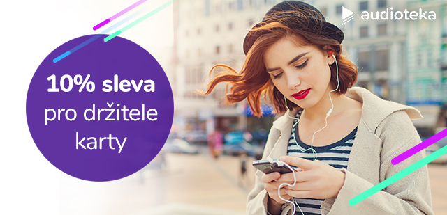 Sleva 10 % na audioknihy