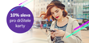 Sleva 10 % na audioknihy