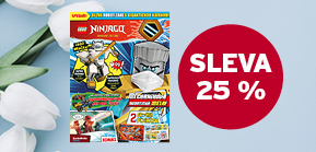 Předplatné časopisu LEGO® NINJAGO® za 469 Kč (poštovné ZDARMA)